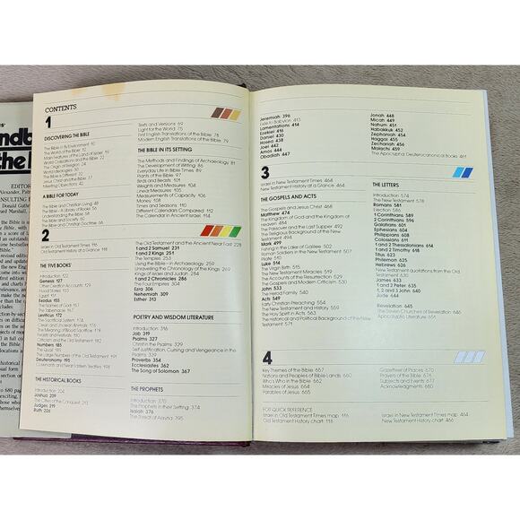 Book Handbook To The Bible Eerdmans Full Color Guide Year 1987 Michigan - Picture 6 of 16